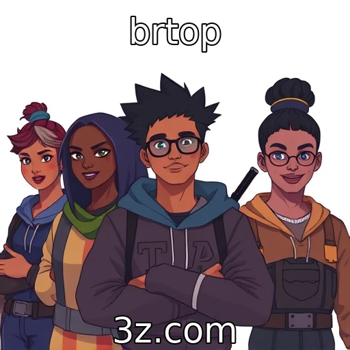 brtop : Diversidade e inclusão na criação de personagens